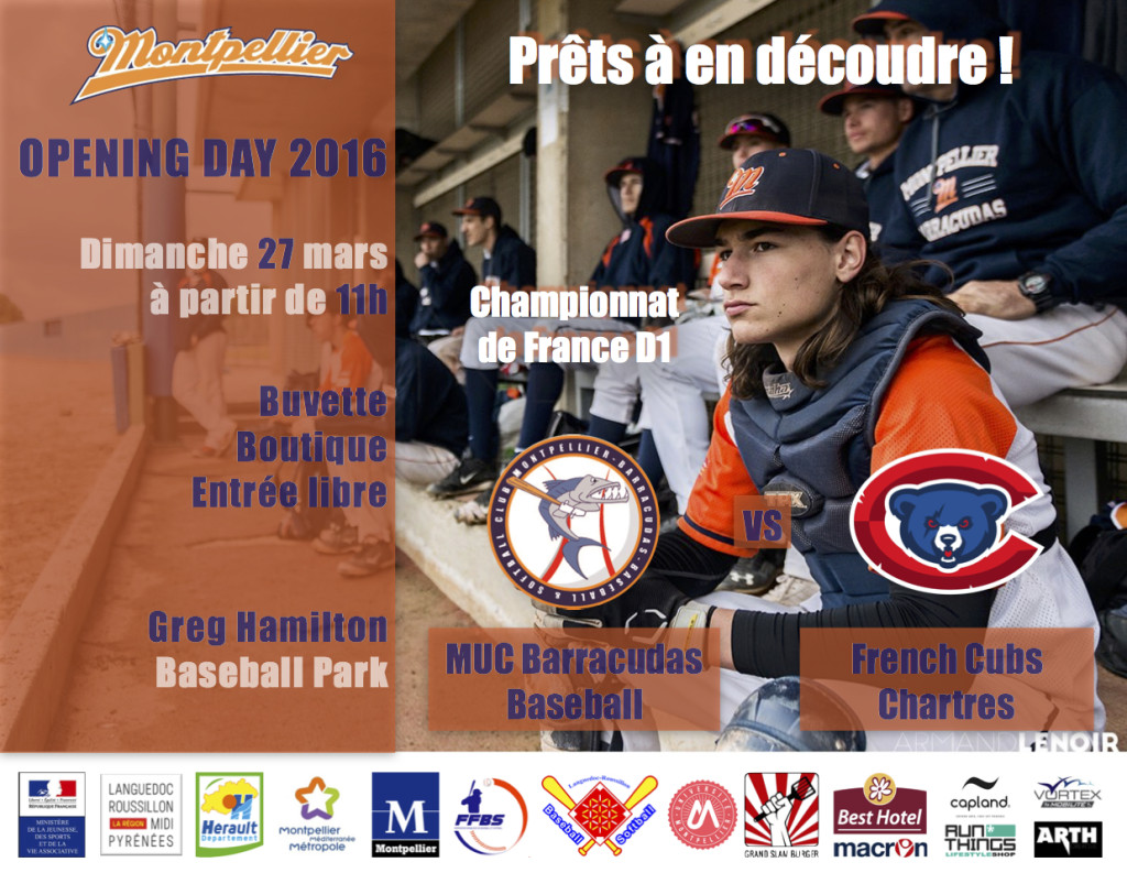 Opening day 27:03:16 - Barracudas vs Chartres